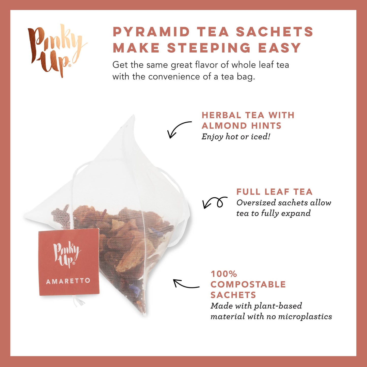Amaretto Herbal Tea - 15 Sachets