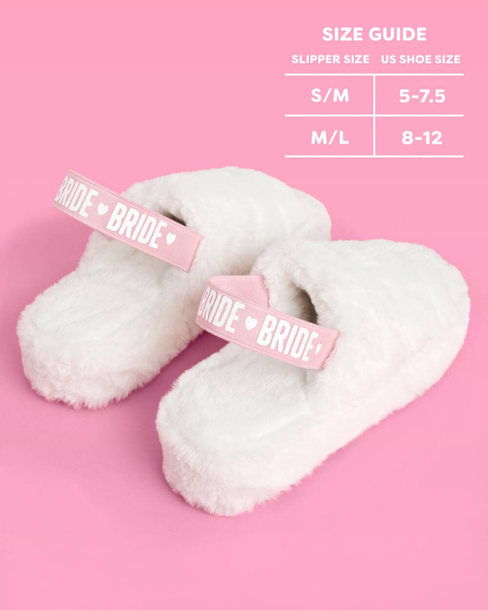 White Bride Fur Slippers, Bach Party Accessory, Bridal Gift