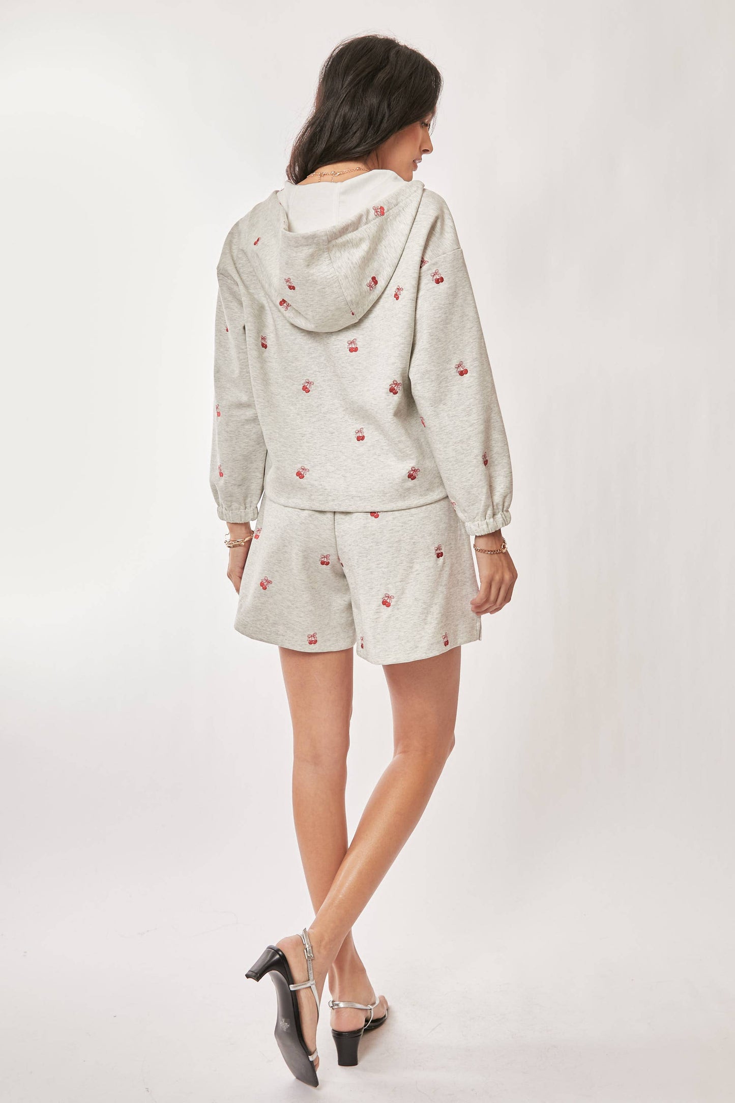 Sweet Cherry Embroidered Set