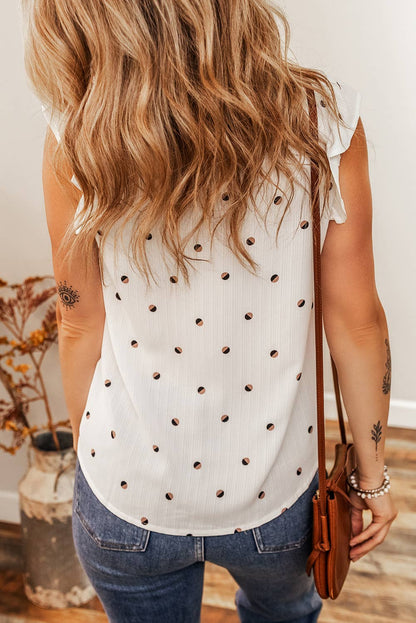 Dalia Polka Dot Top